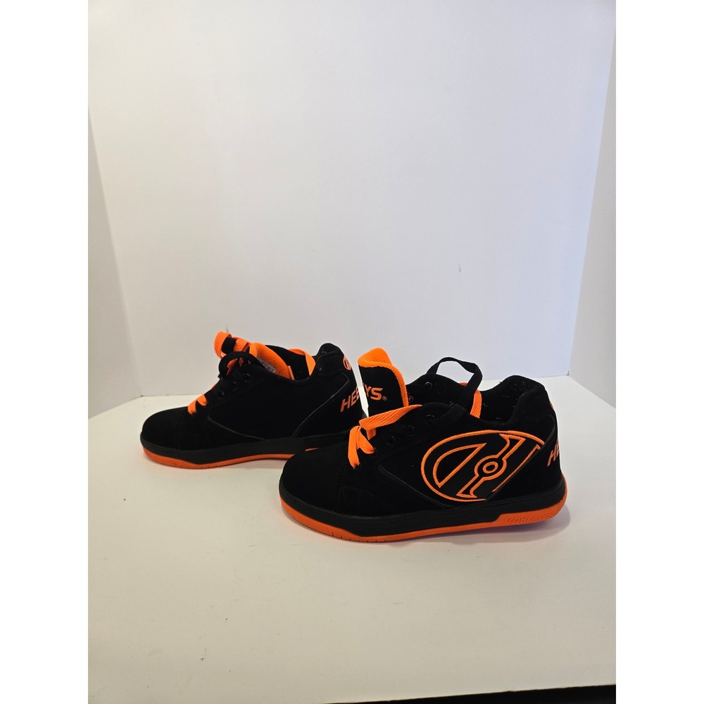 Heelys Propel 2.0 Black Orange Roller Skate Shoes Youth 4